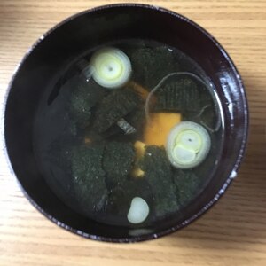 時短レシピ★韓国のりでピリ辛スープ